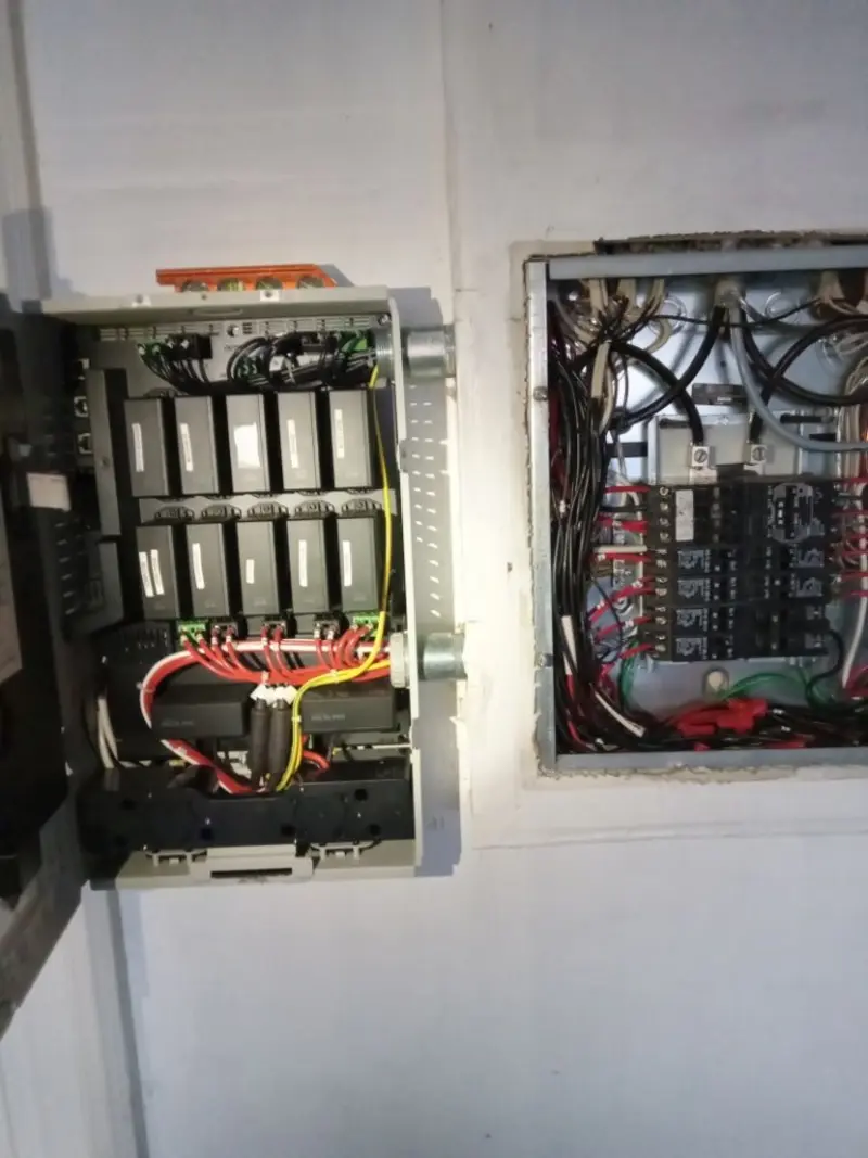 Electrical panel upgrade completed for Carbon Monoxide Detector Installation in Hardin